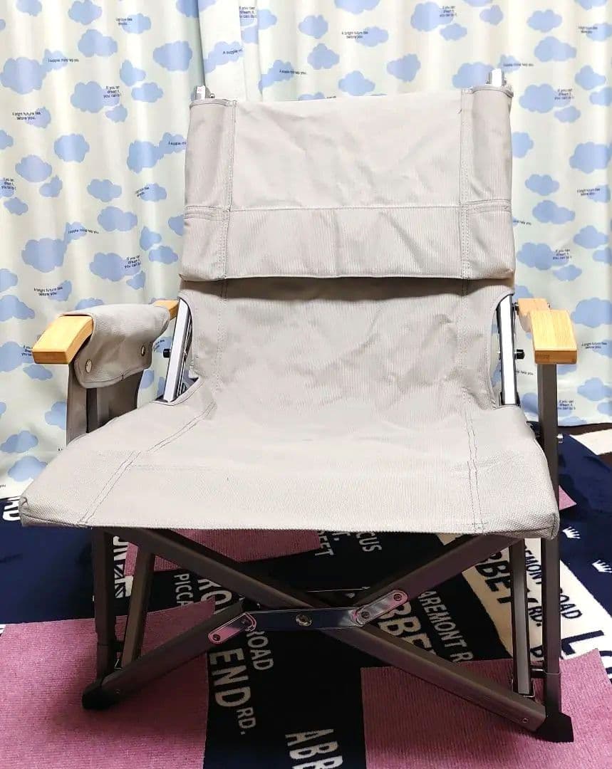 【美品】ICECO キャンプチェア　ロースタイル