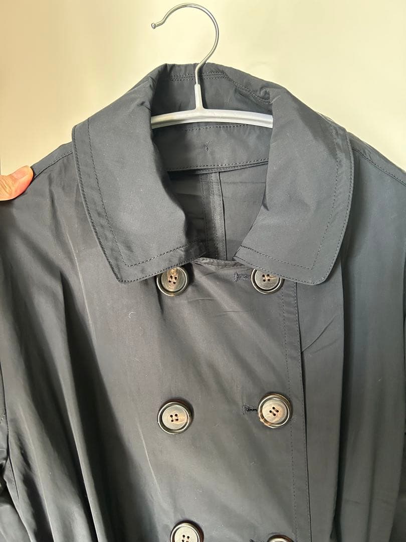 MaxMara The Cube トレンチコート ネイビー