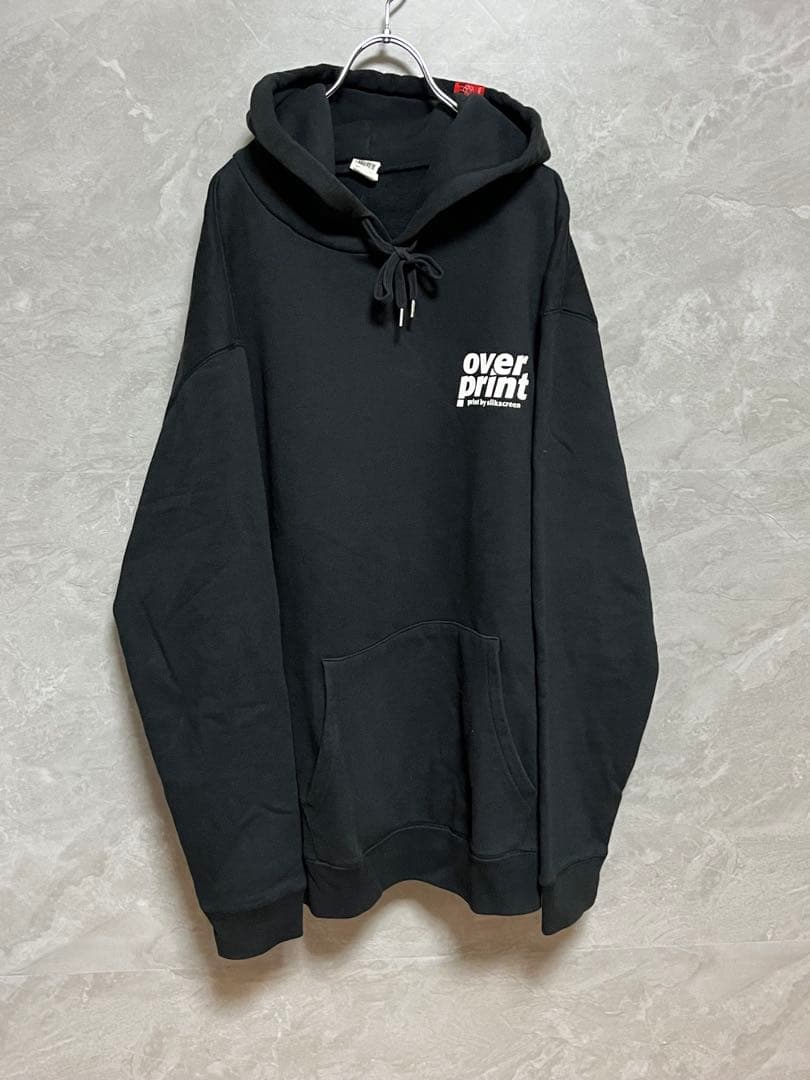 overprint × ackybrightコラボパーカー
