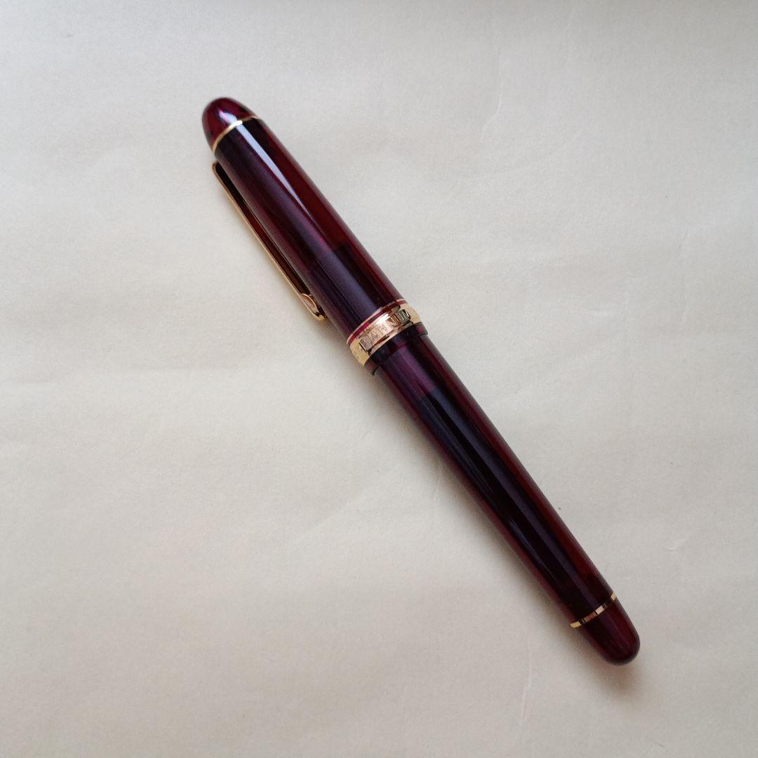 PLATINUM Century 万年筆 ワインレッド