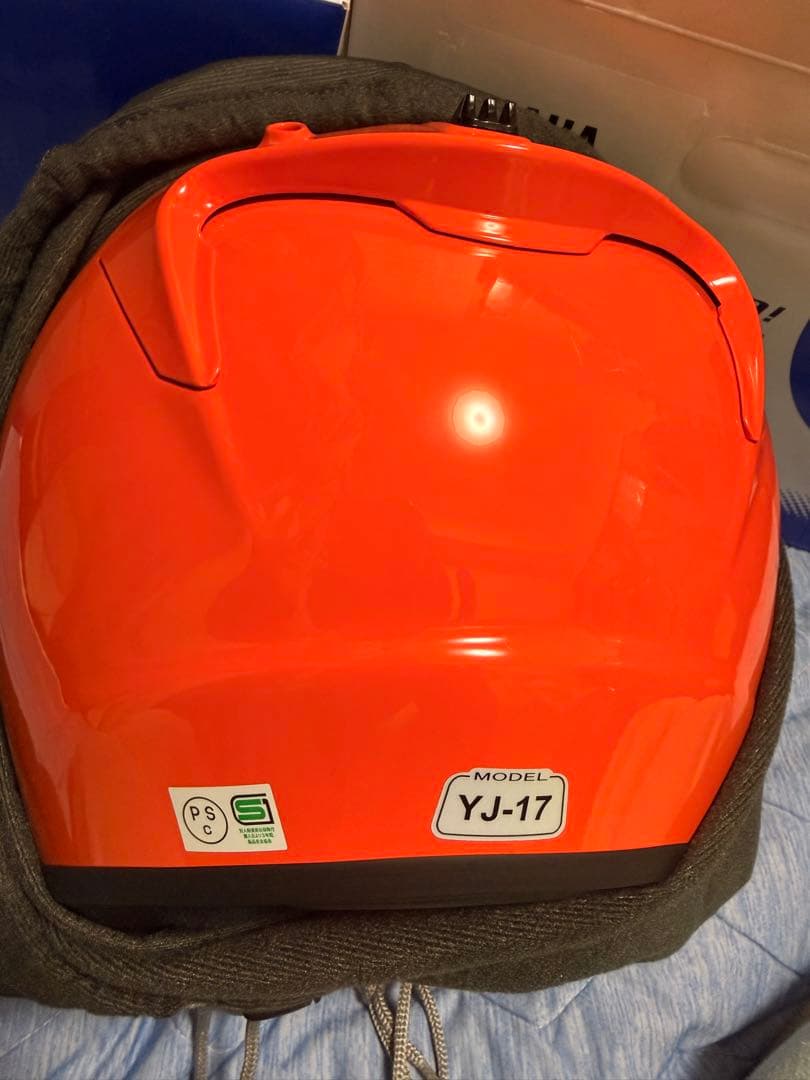 ヤマハ ジェットヘルメット YJ-17 ゼニス Ｌ:ダークオレンジ