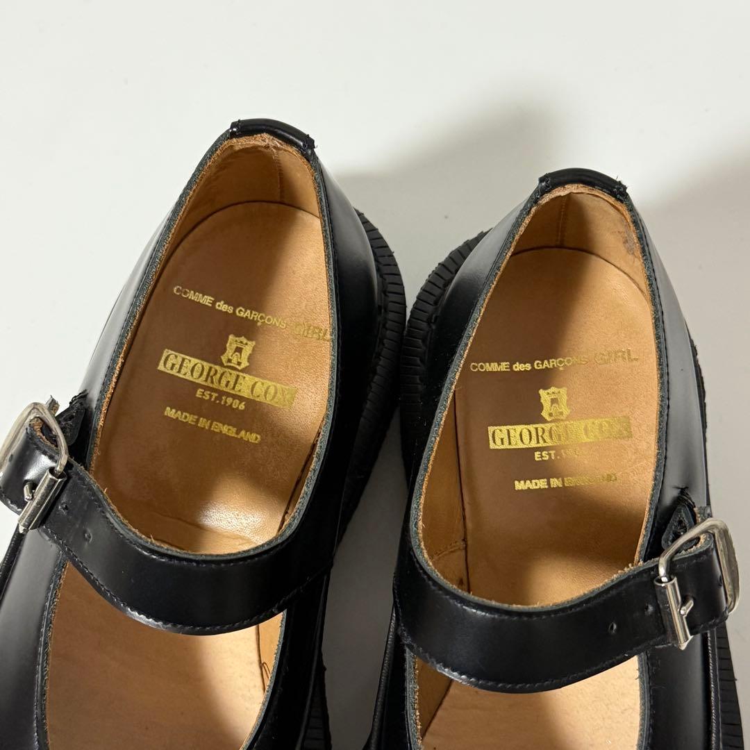 ⭐️極美品⭐️　ジョージコックス　コムデギャルソンガールズ　メリージェーン　黒