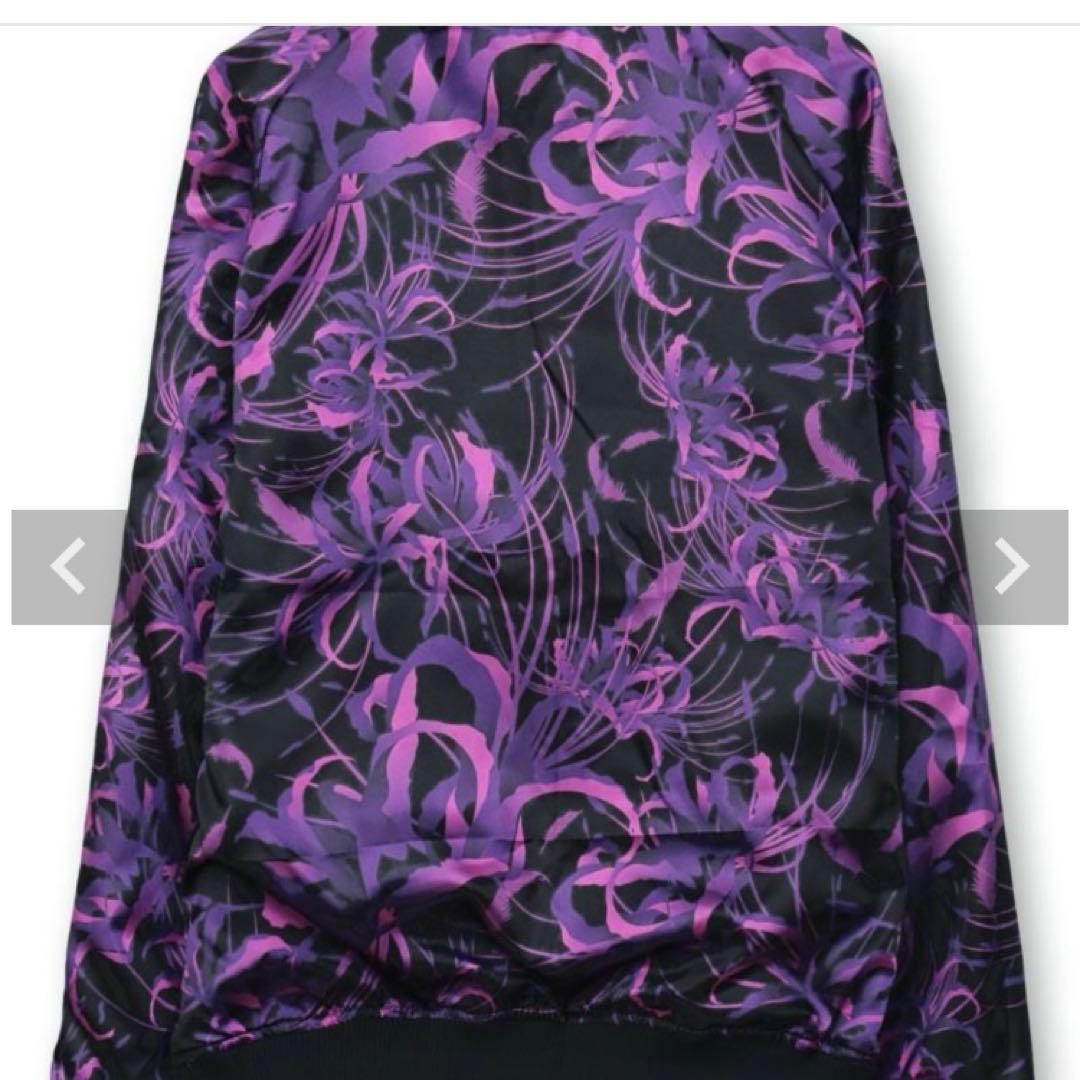 麗*楓様 【絡繰魂・漆】 “八咫烏と彼岸花”総刺繍リバーシブルスカジャンweb限