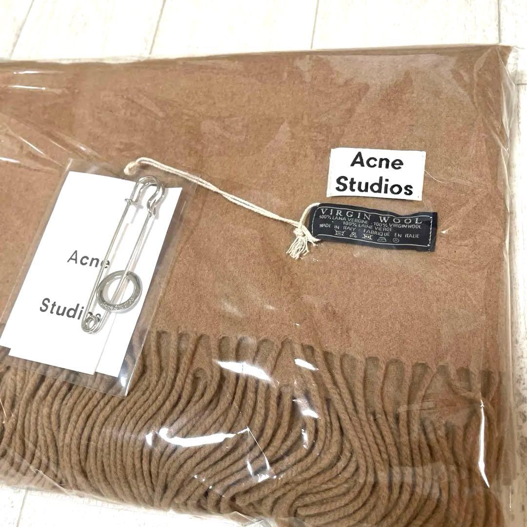 ◆未使用品◆ Acne Studios ヴァージンウール 大判マフラー　ストール