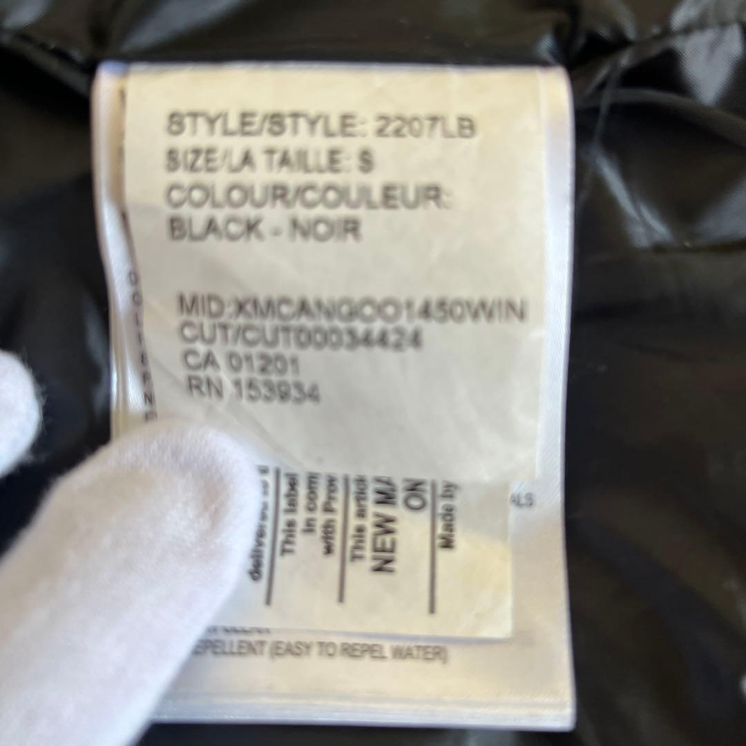 カナダグース　ダウンジャケット　黒　サイズS