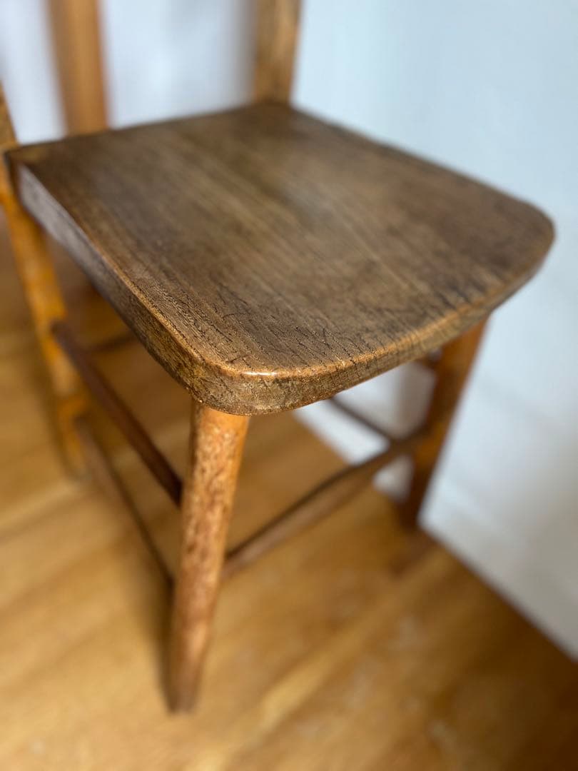 イギリス製 アンティークスクールチェア