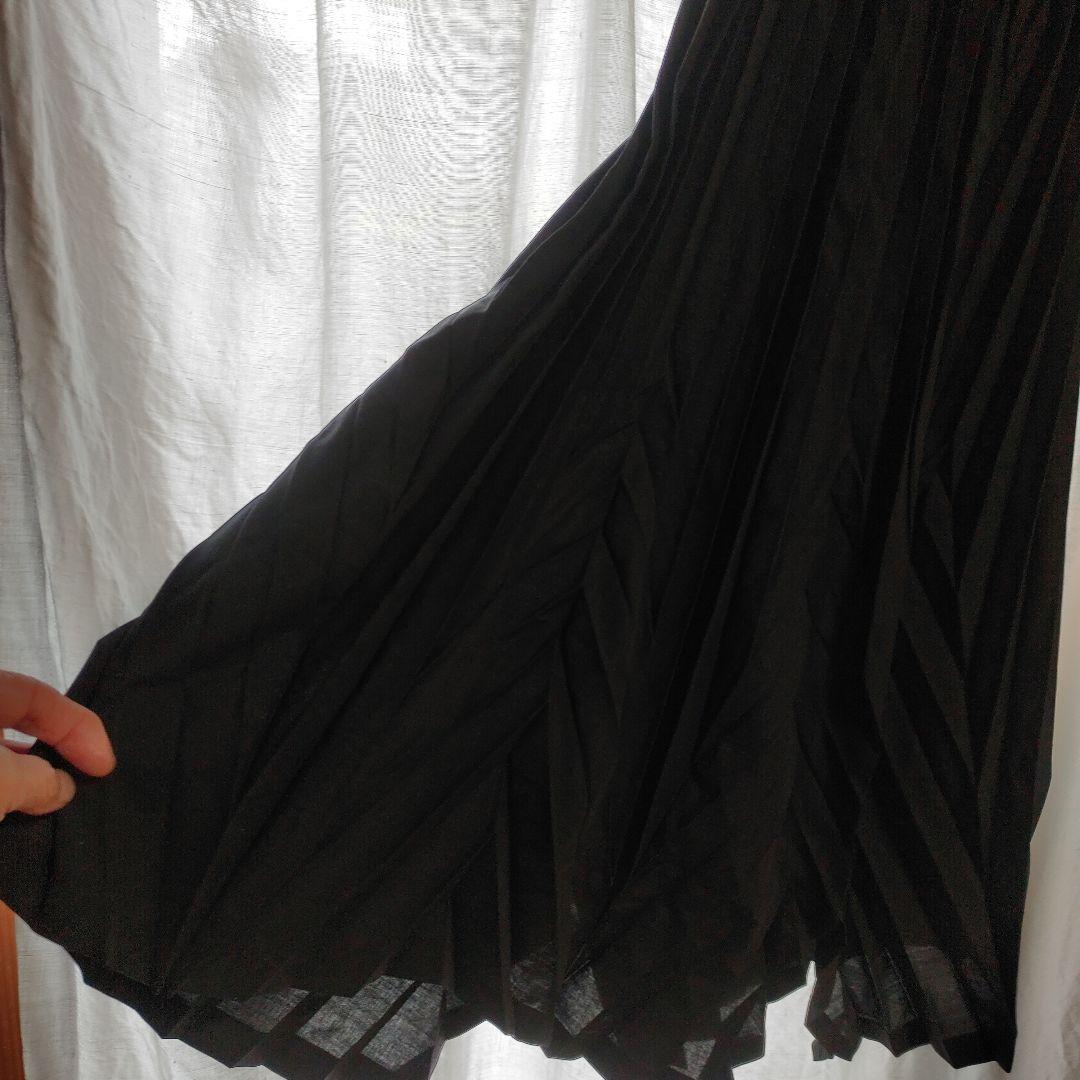 イッセイミヤケミー　スカート　黒