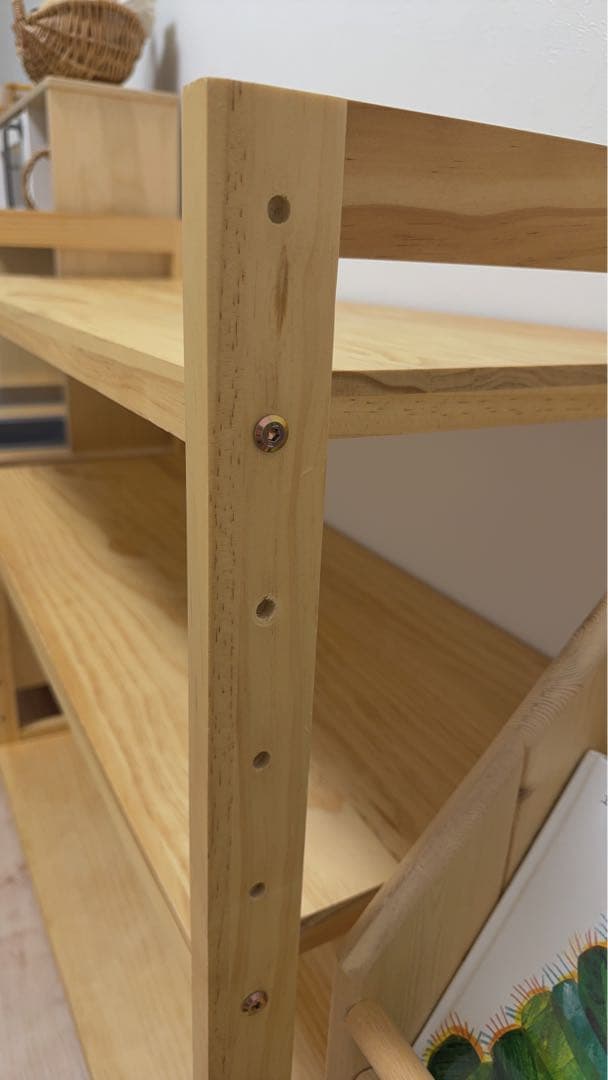 ウッドラック　パイン材　3段