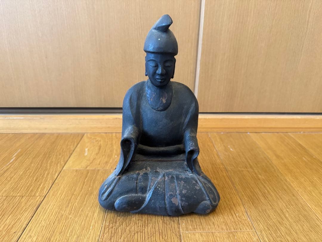 ツ*ず様 天神様　時代　骨董　仏具　神具　アンティーク　オブジェ　置物　神棚　古
