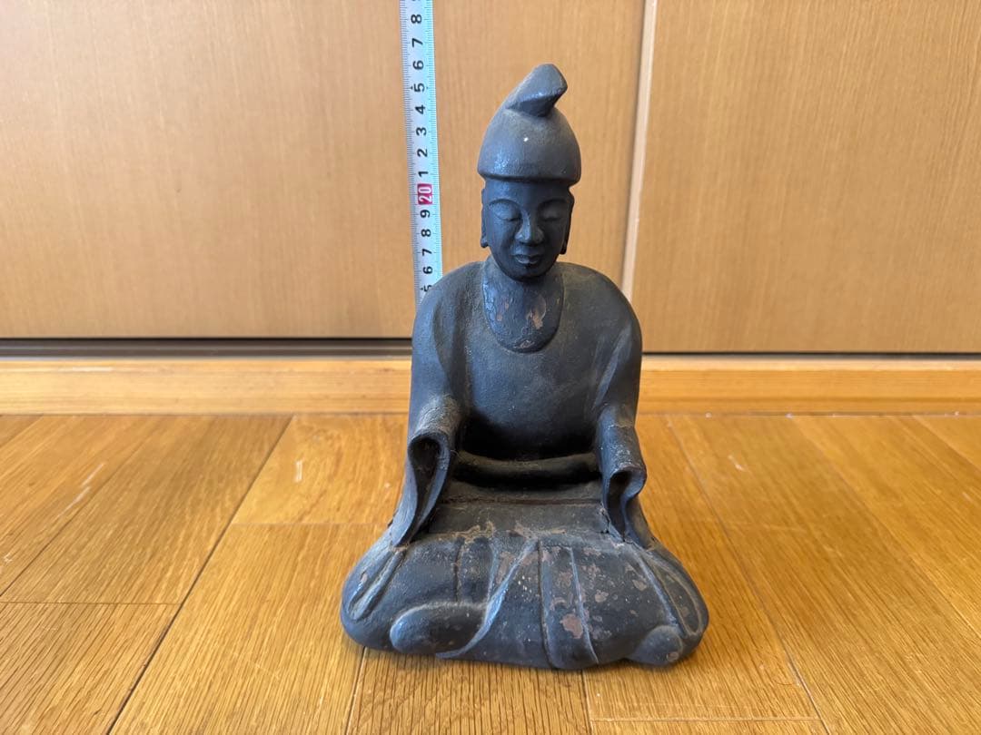 ツ*ず様 天神様　時代　骨董　仏具　神具　アンティーク　オブジェ　置物　神棚　古