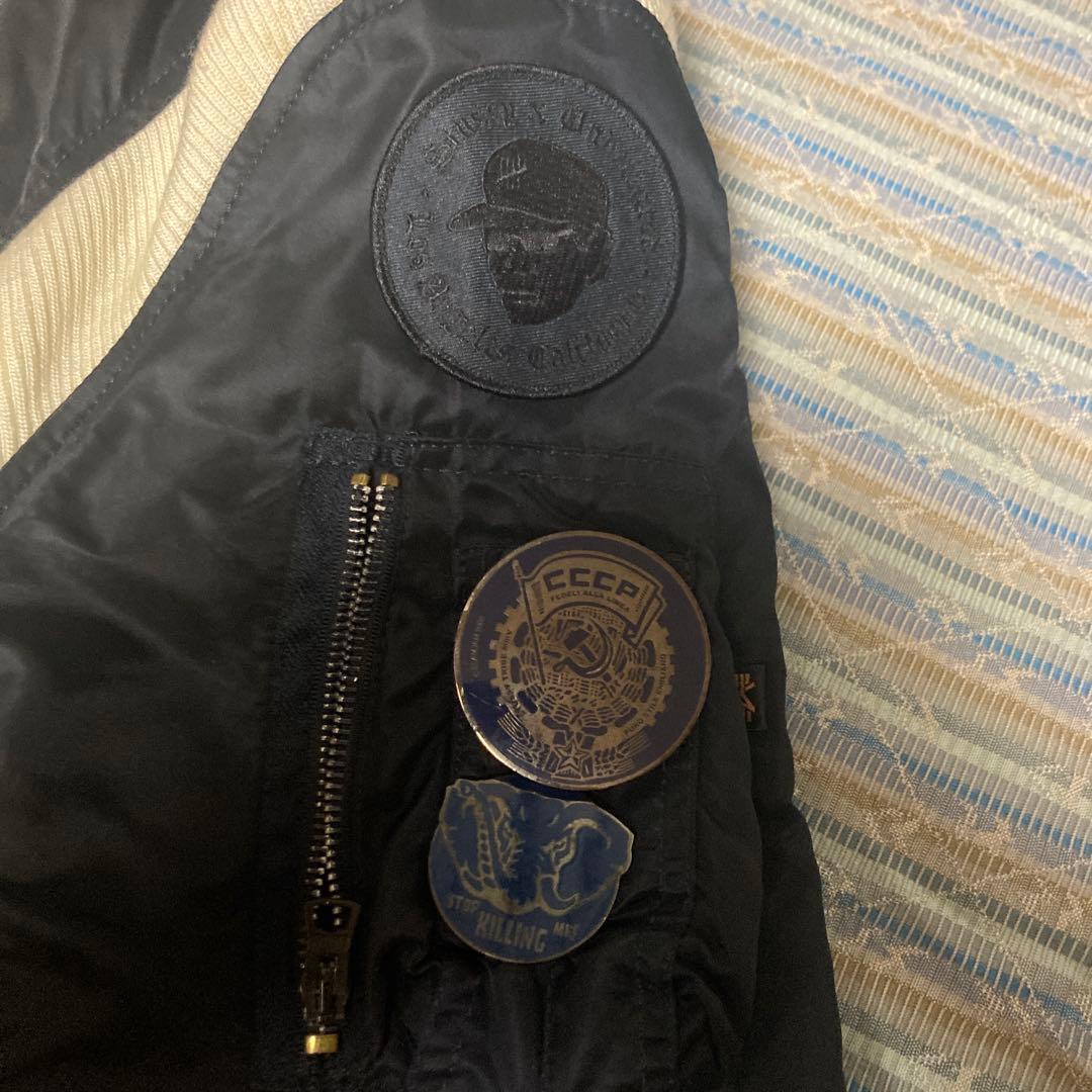 stussy×Alpha 25周年MA-1