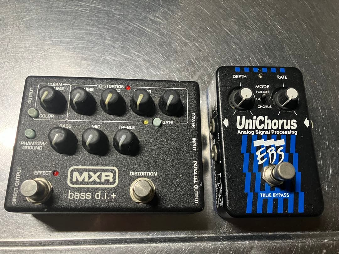 【要説明】MXRBassD.I.+EBS UniChorus