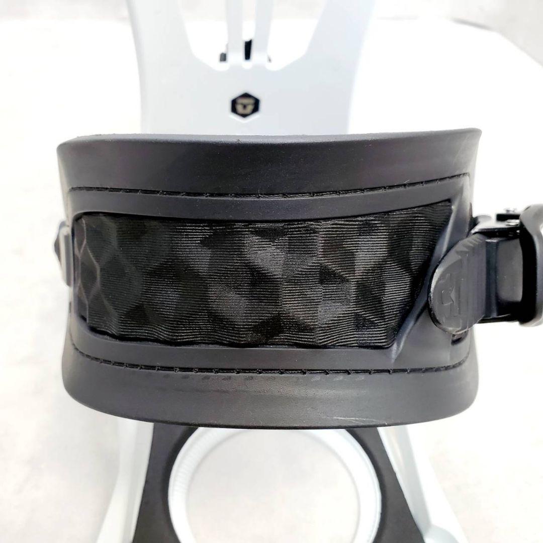 極美品 UNION フライトプロ ホワイト Mサイズ スノーボード ビンディング