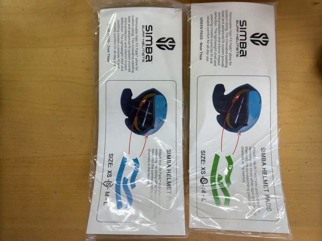 SIMBA マットブラック サーフィンヘルメット サイズS