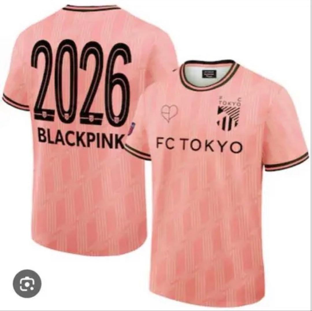【完売品】FC東京 × BLACKPINK コンフィットTシャツ　ピンク