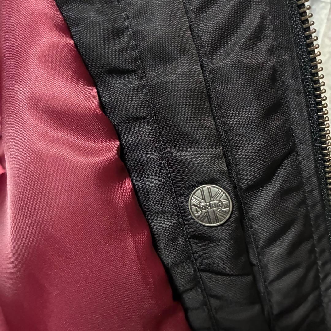 Y2K✨【Norton】MA-1 フライトジャケット ブルゾン 刺繍 (L)