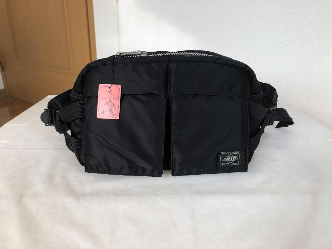 激美品　ポーター　タンカー　ウエスト　ポーチ　ボディー　バッグ　旅行　ジム　旅行