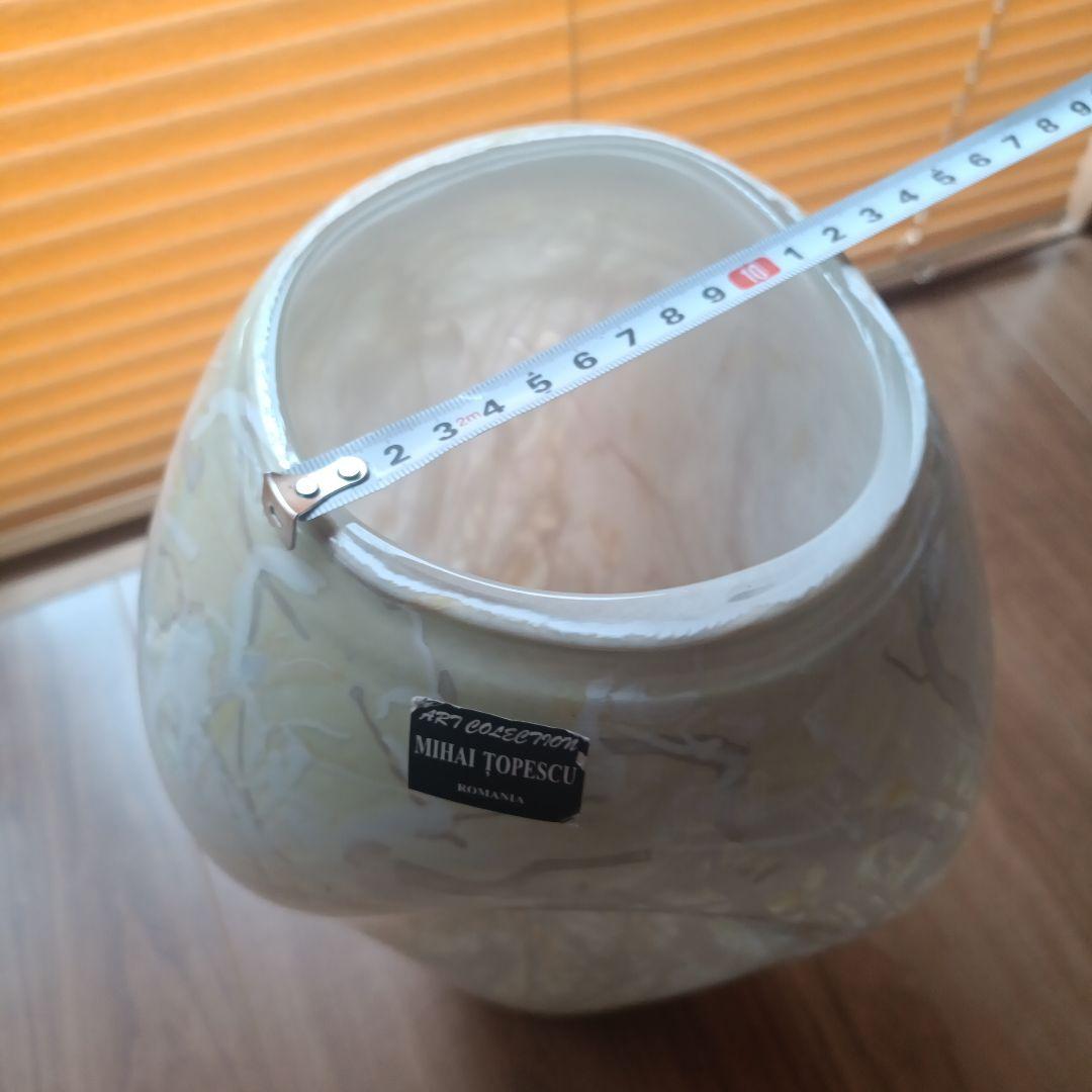 Mihai Topescu アートガラス花瓶