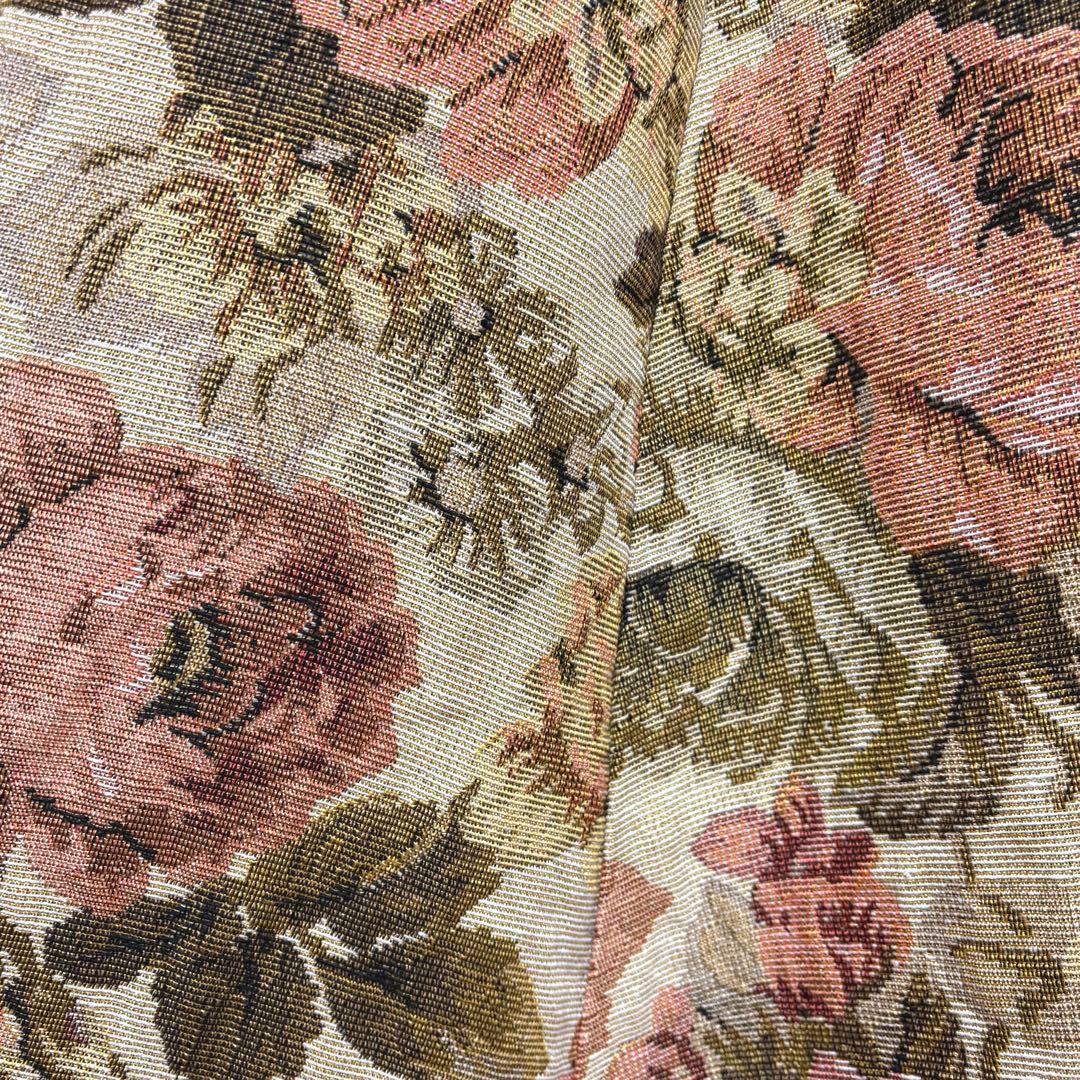 4L❇︎ クラロリくる実 クラシカルゴブランロングコート 大きいサイズ レディース