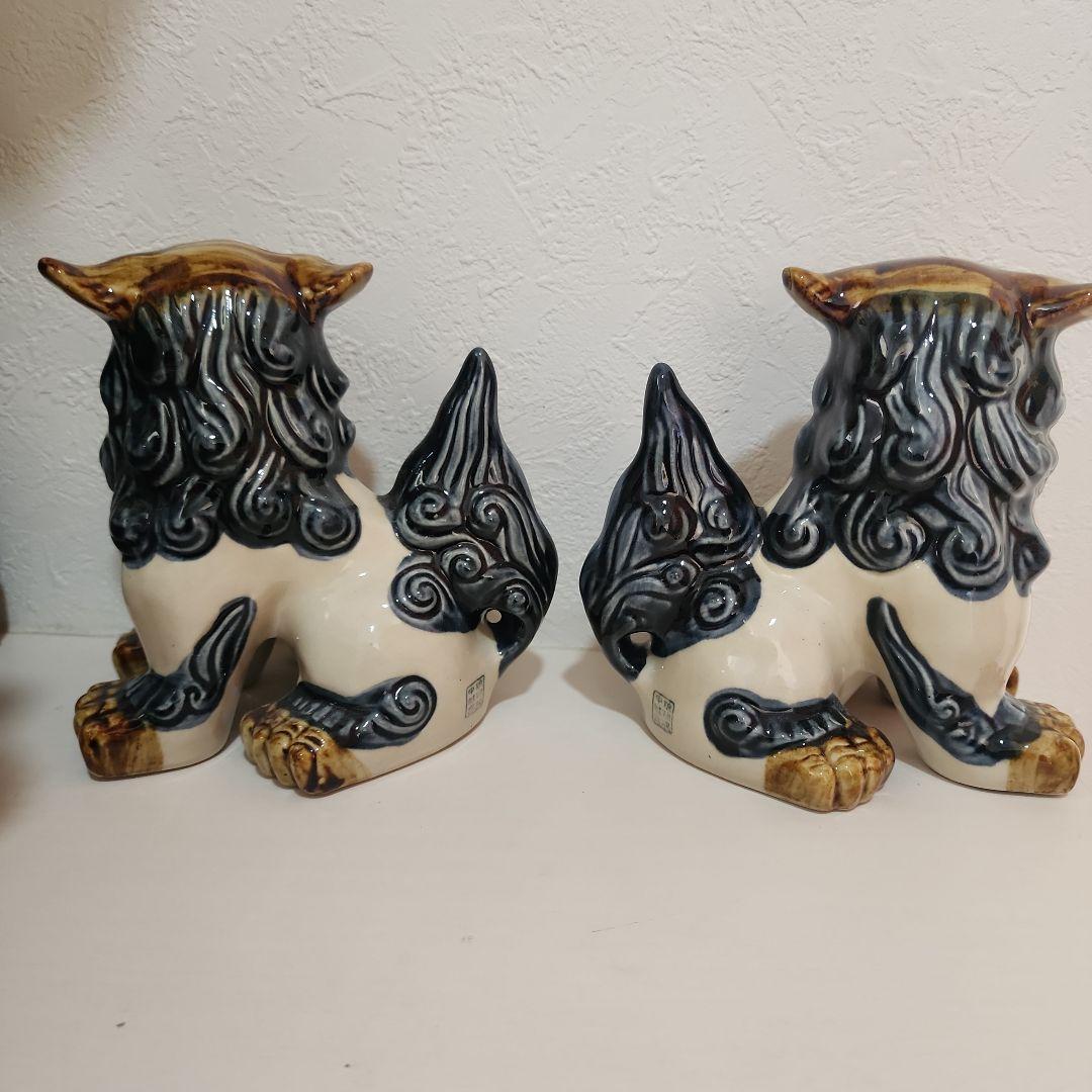 沖縄 シーサー 陶器 置物