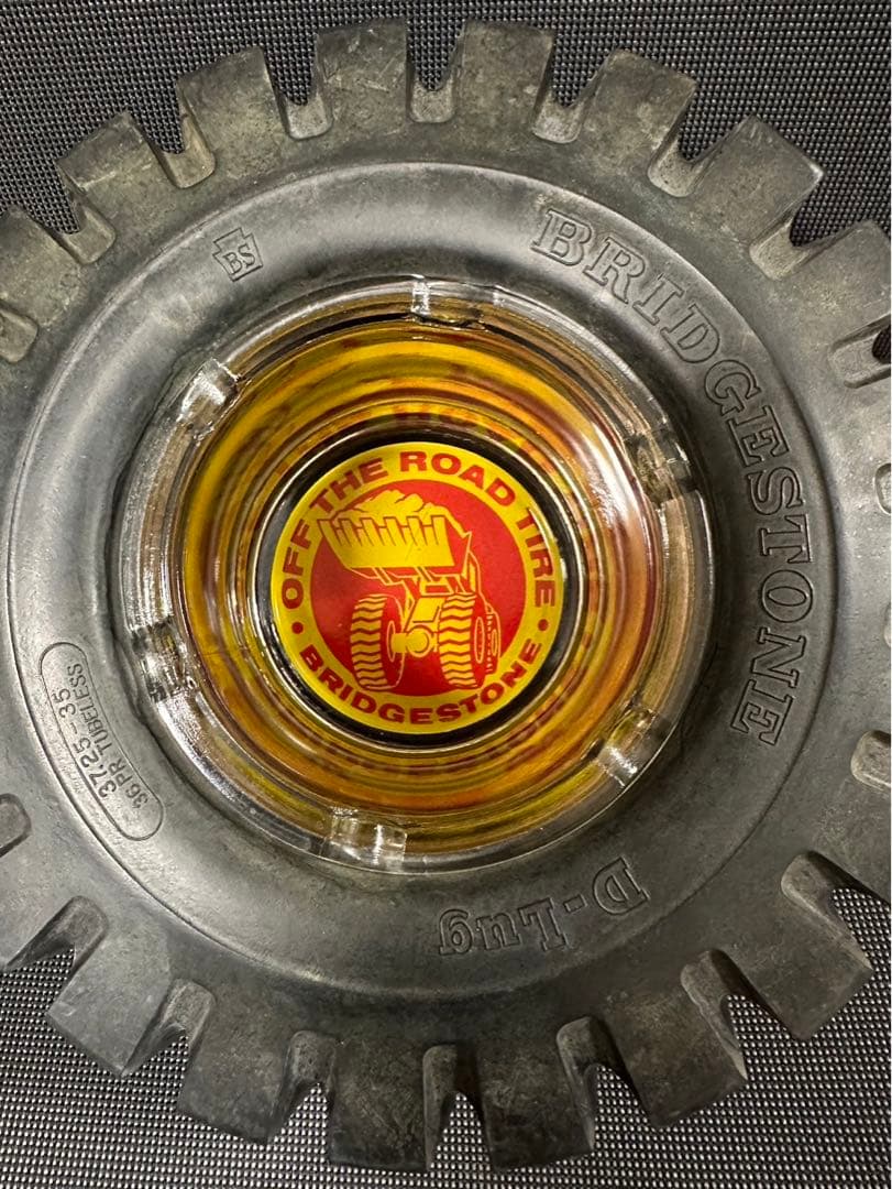 【アメリカン雑貨 】ブリヂストンタイヤの灰皿
