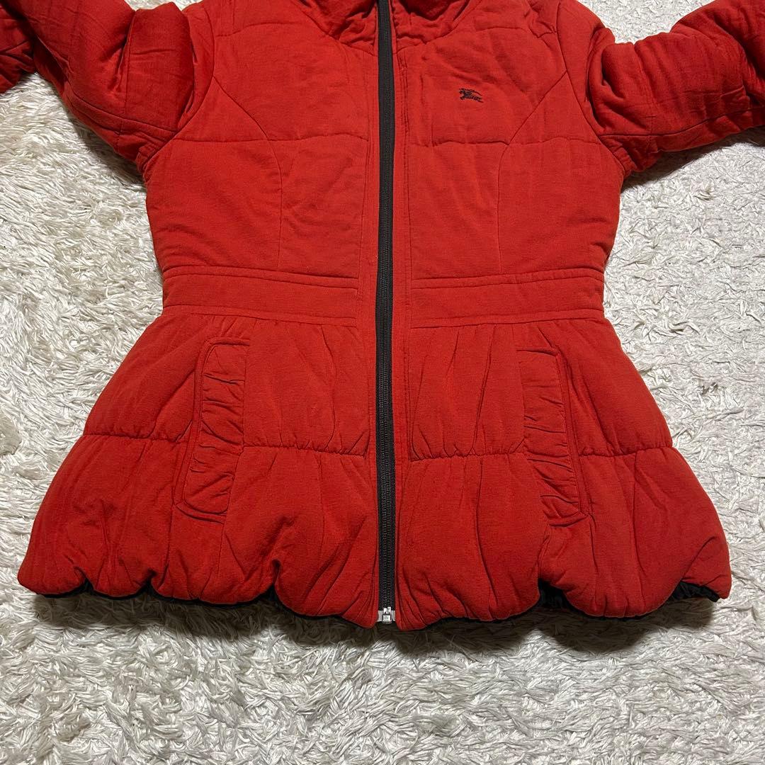 バーバリーブルーレーベル マルチway リバーシブル ダウンジャケット Mサイズ