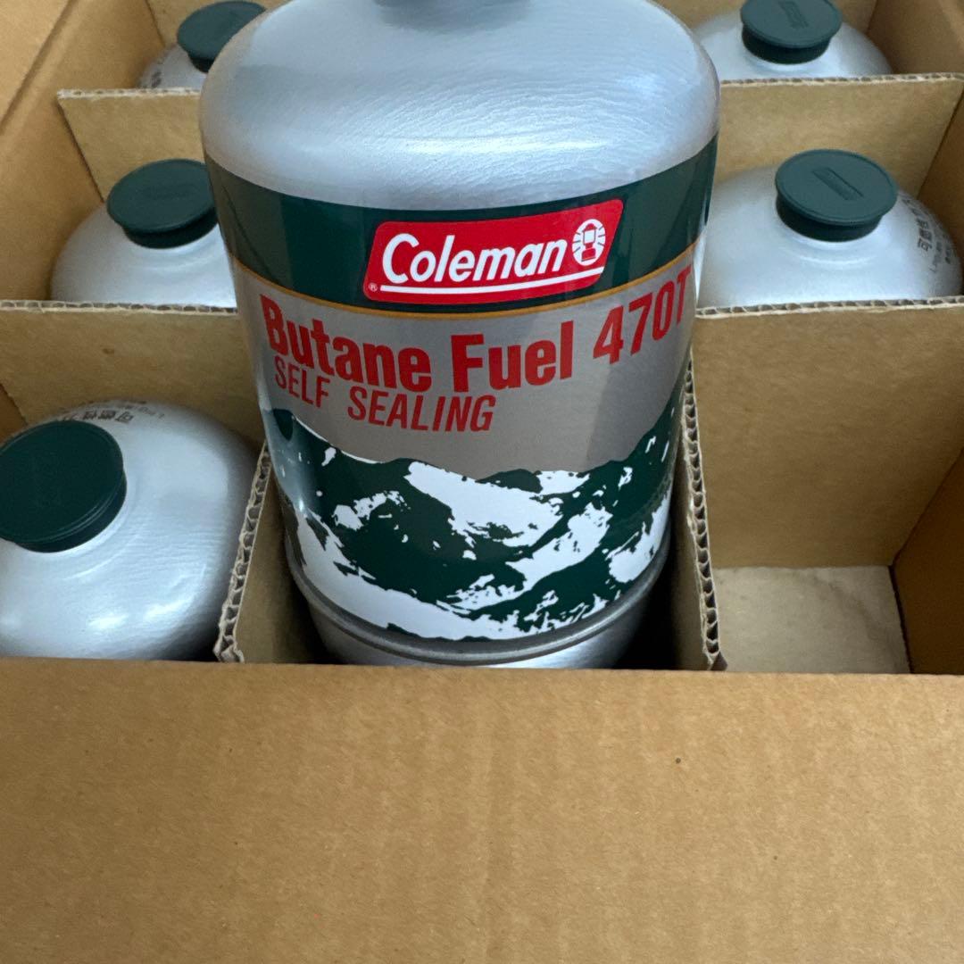 Coleman Butane Fuel 470T 12缶セット
