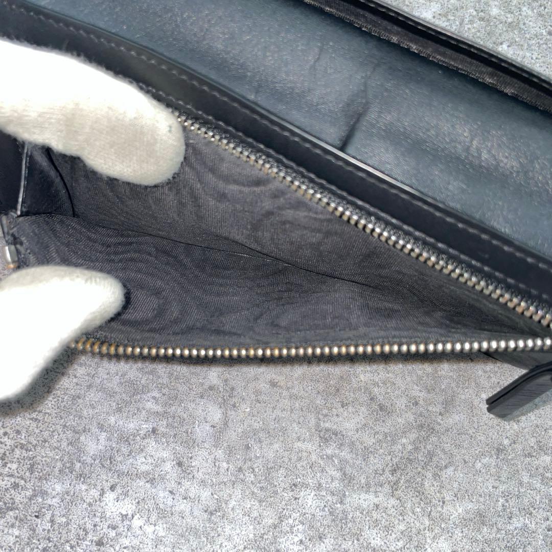 Maison Margiela　メゾンマルジェラ 長財布　黒　レザー　折り財布