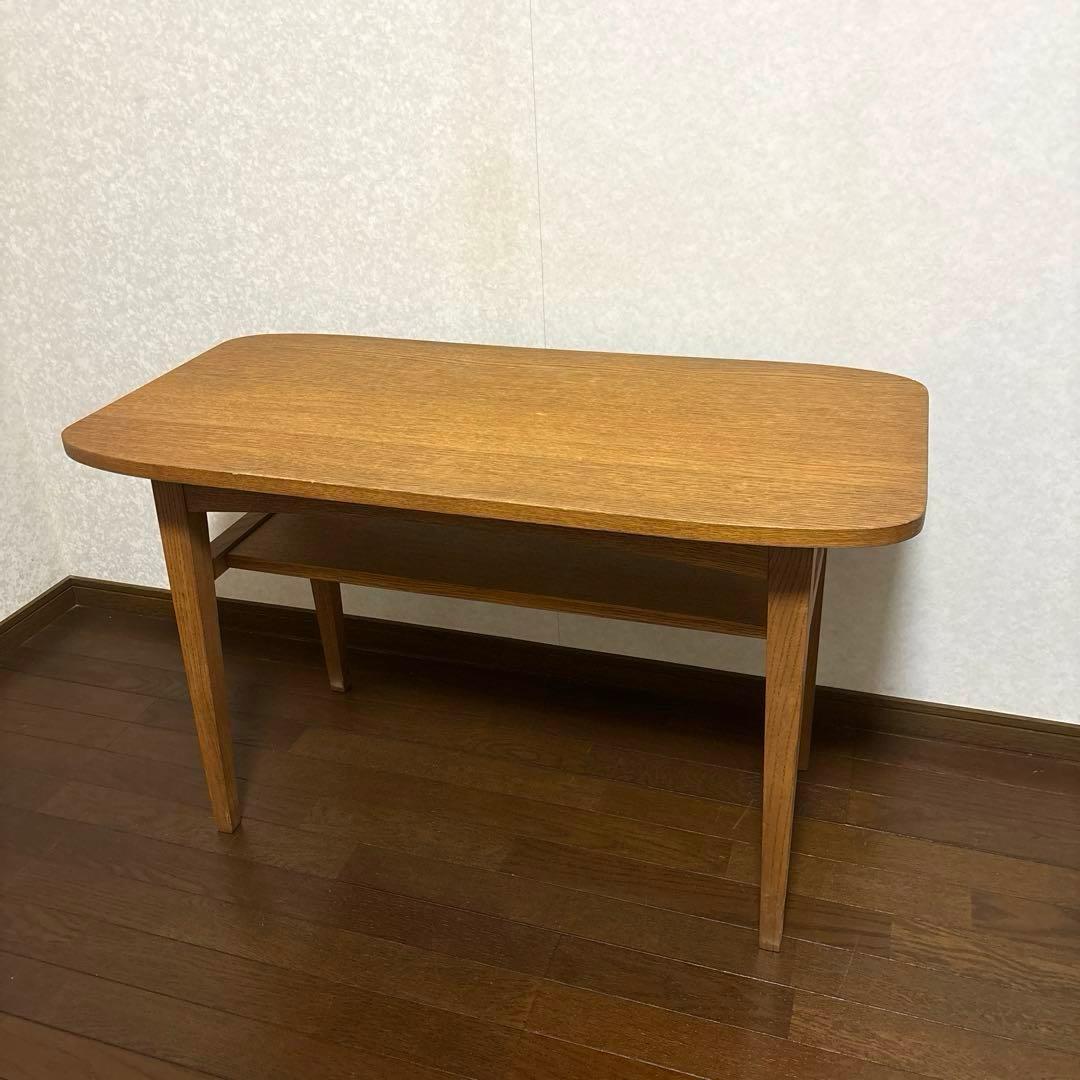【良品】unico  カフェテーブル 1000mm