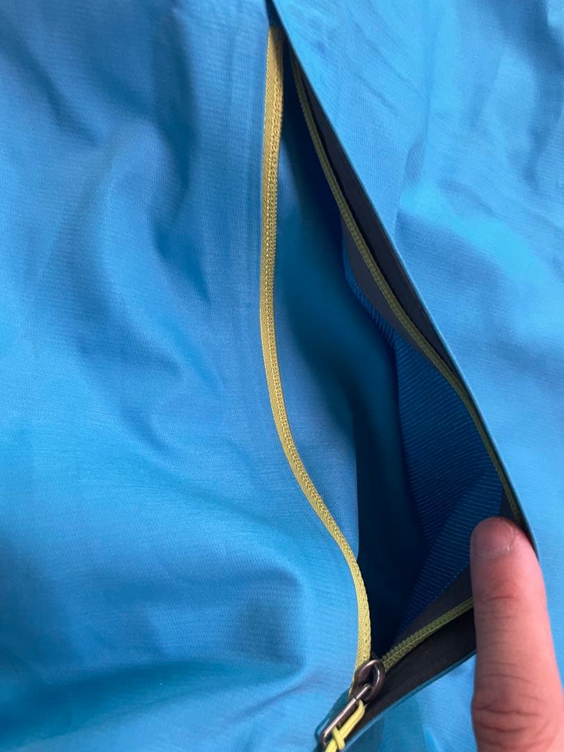 美品　patagonia / パタゴニア　シェルジャケット　ブルー　L