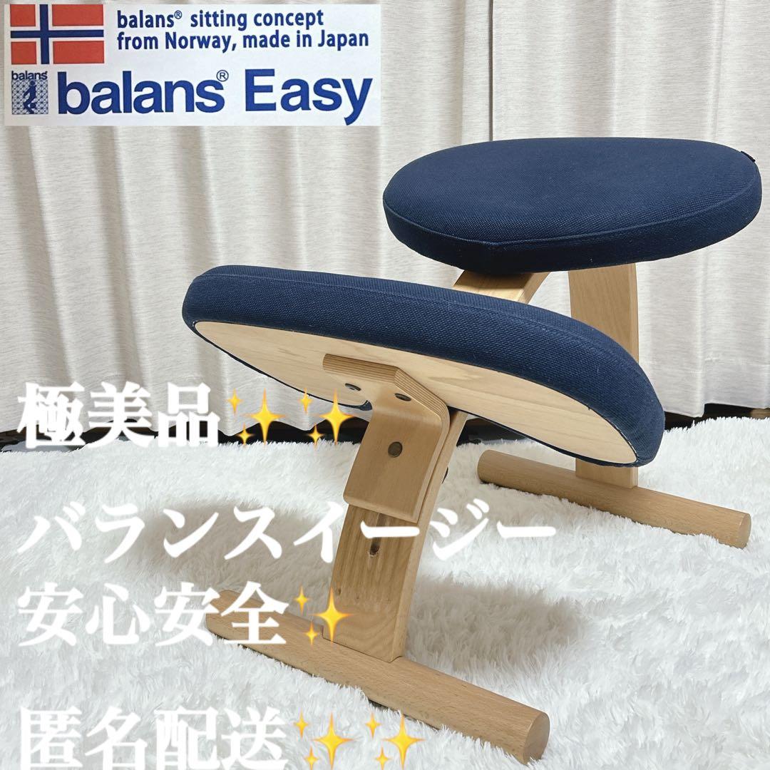 リボ社 サカモトハウス バランスチェア バランスイージー ネイビー