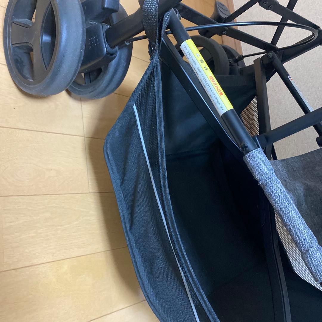 日本育児 kinderwagon DUOシティHOPII グレーデニム