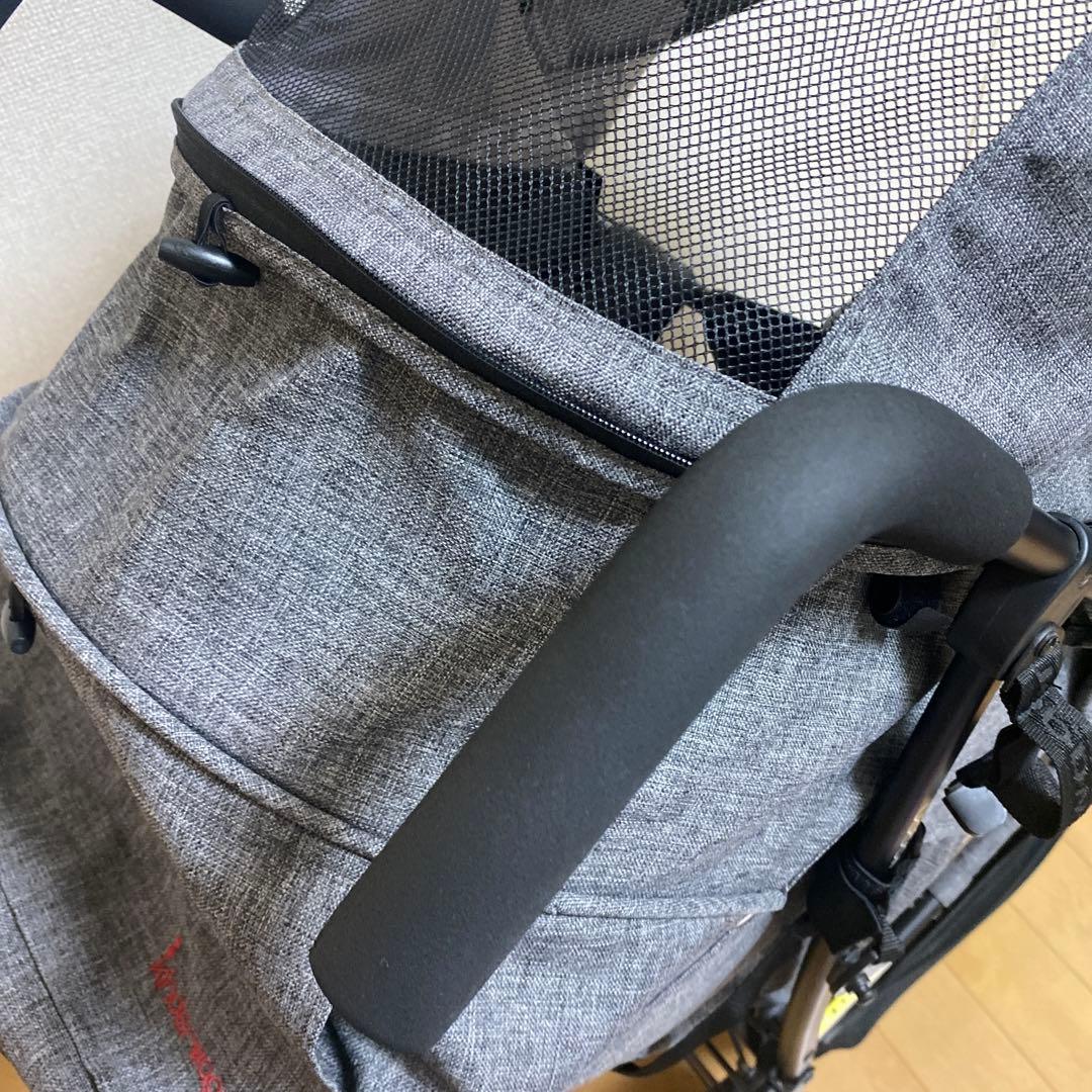 日本育児 kinderwagon DUOシティHOPII グレーデニム
