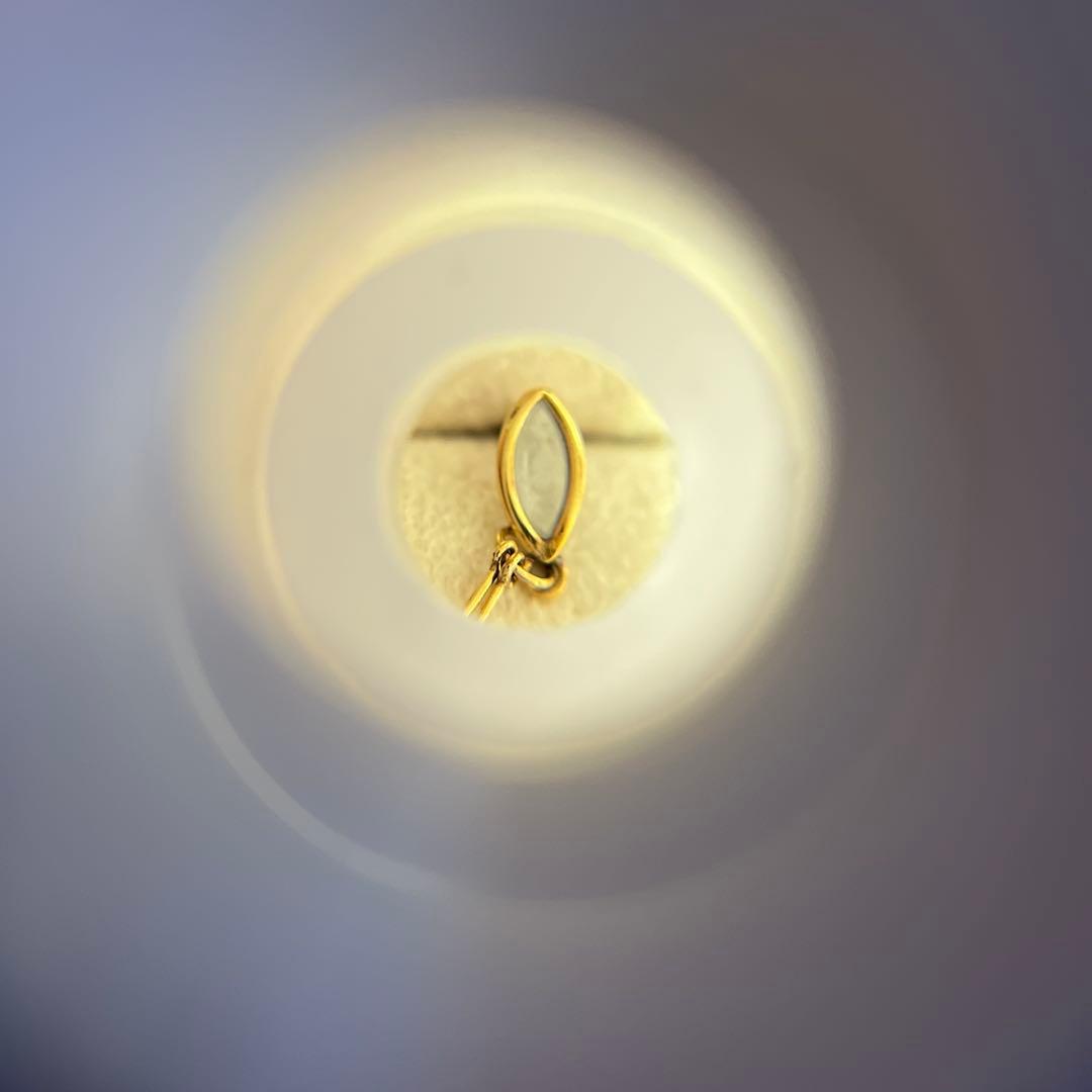 ※専用　　　　エステール　K18 Pt850 デザインピアス