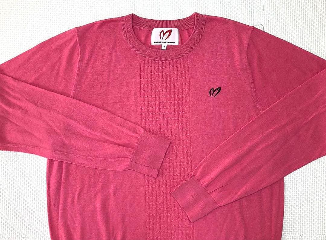 マスターバニーエディション シルクケーブルニット（UNISEX／PNK／4）