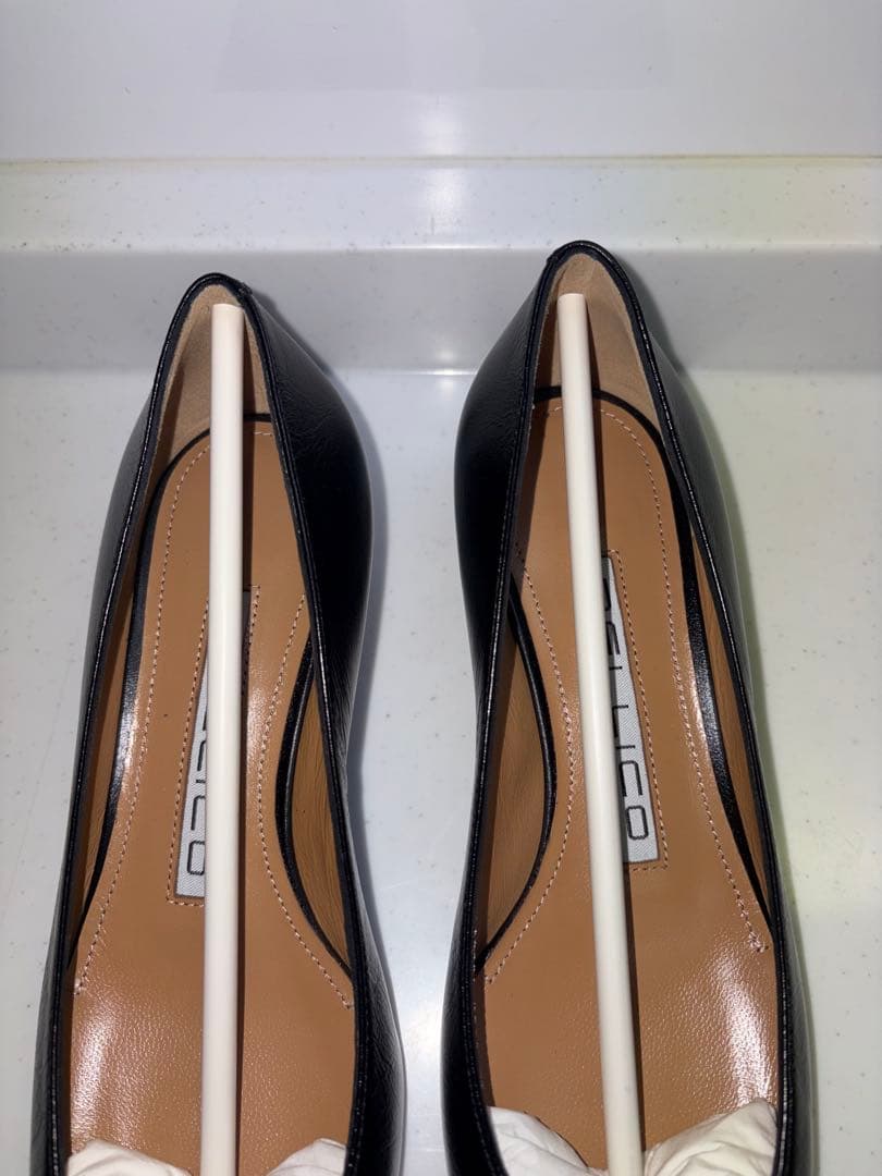 s*i様 新品未使用 ペリーコ ノラ アネッリ パンプス ブラック PELLIC