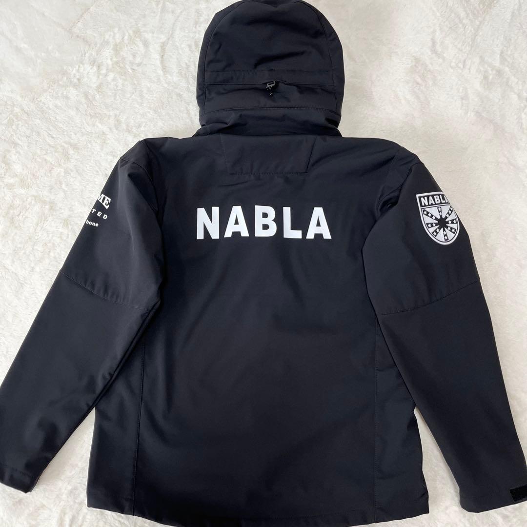 MAZUME×NABLA ウインドカットジャケット　ブラック　L