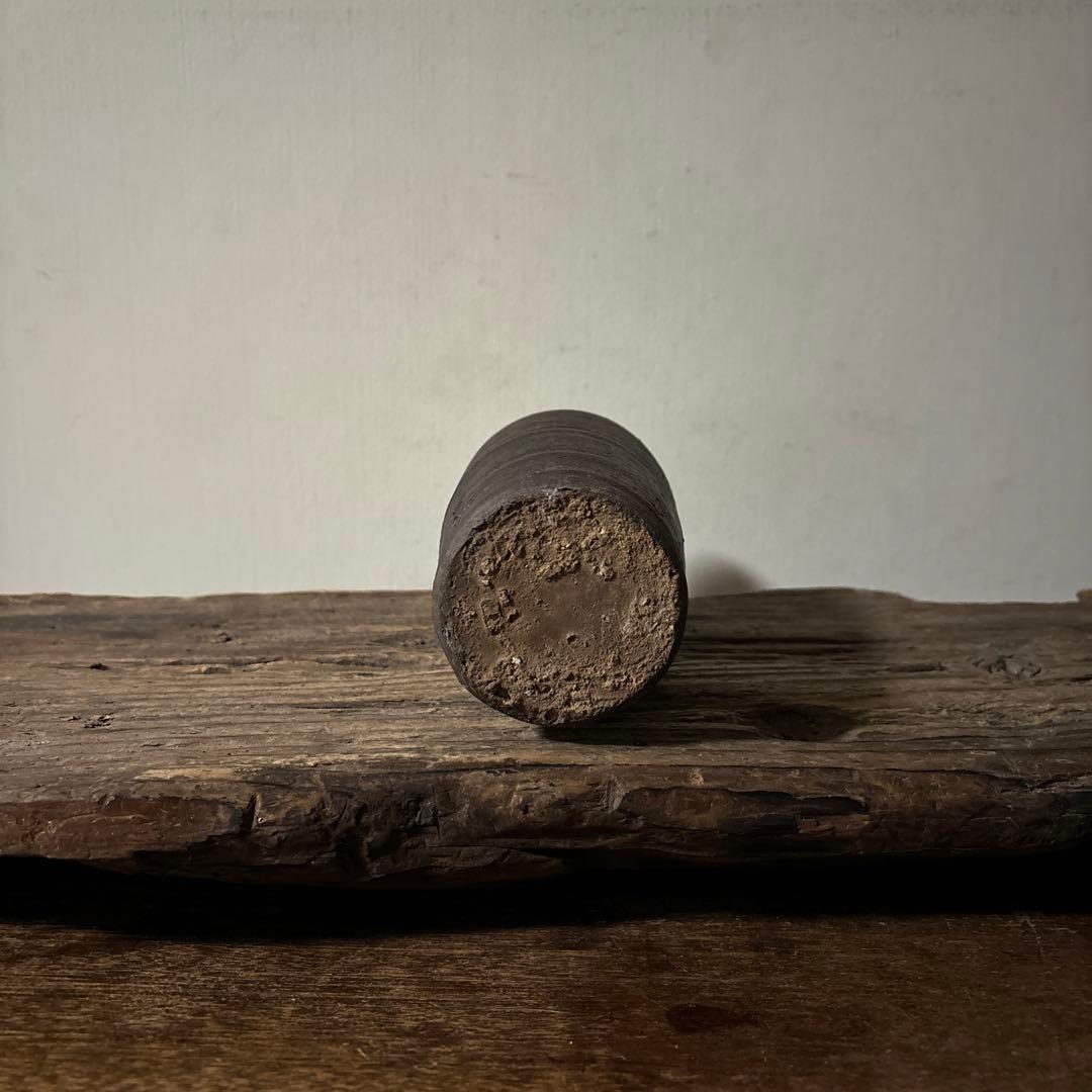 鬼の腕　徳利　壺屋焼　琉球　南蛮　壷　骨董　花入　古道具　古民芸　種子島検:李朝