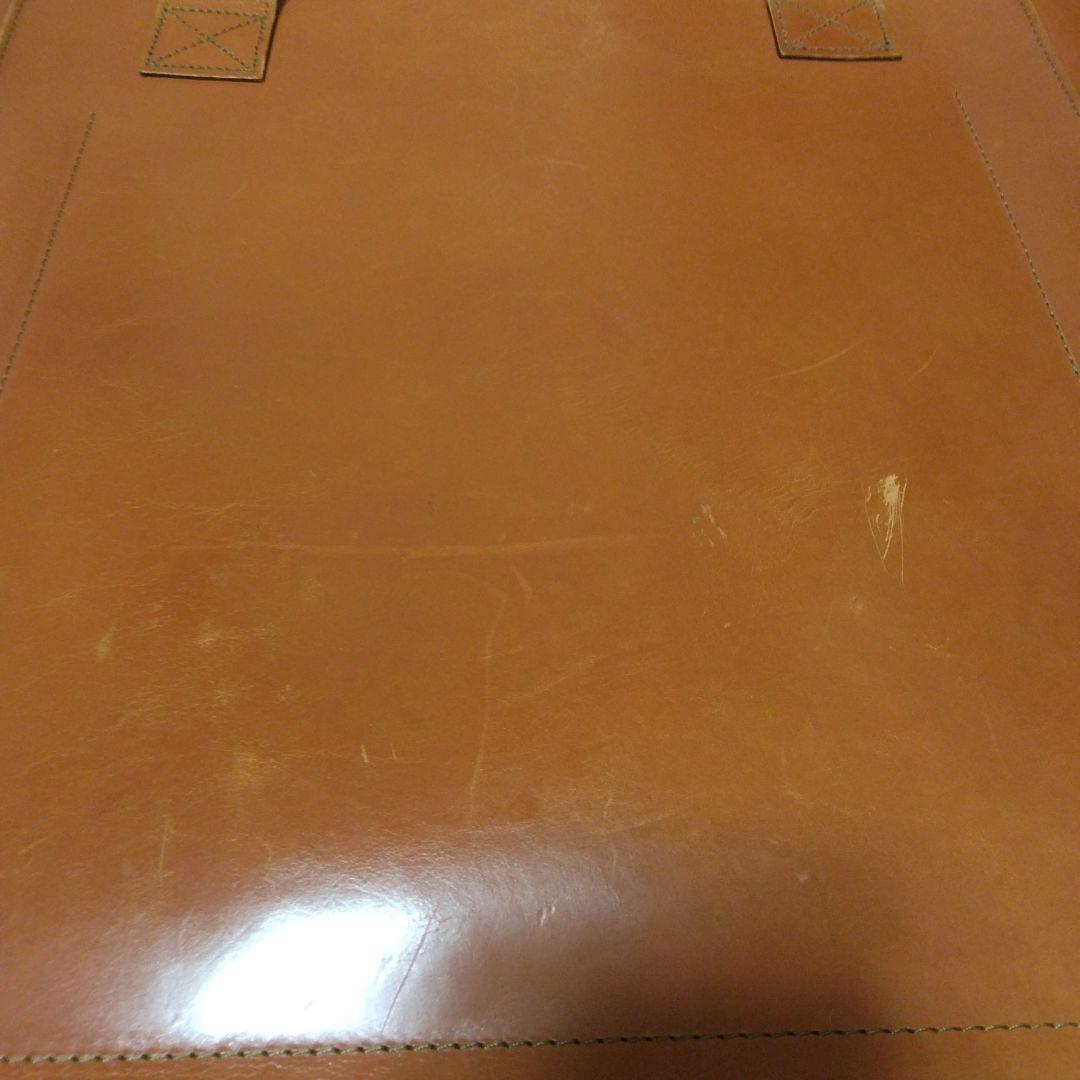 名品!グレンロイヤル ブライドルレザー トートバッグ オックスフォードタン