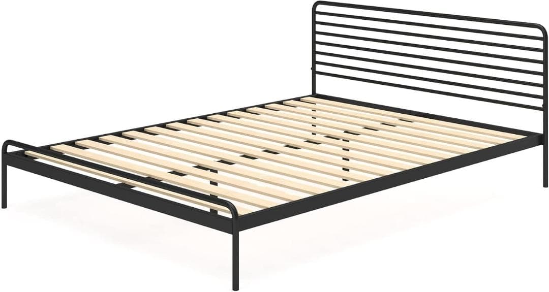 ZINUS メタル ベッドフレーム ダブル Tom l Platform