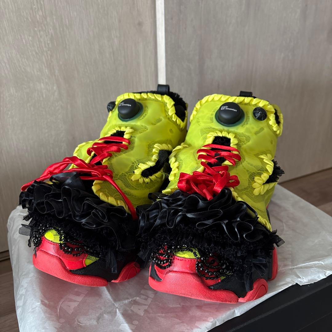 noir kei ninomiya×REEBOK PUMP FURY 24AW