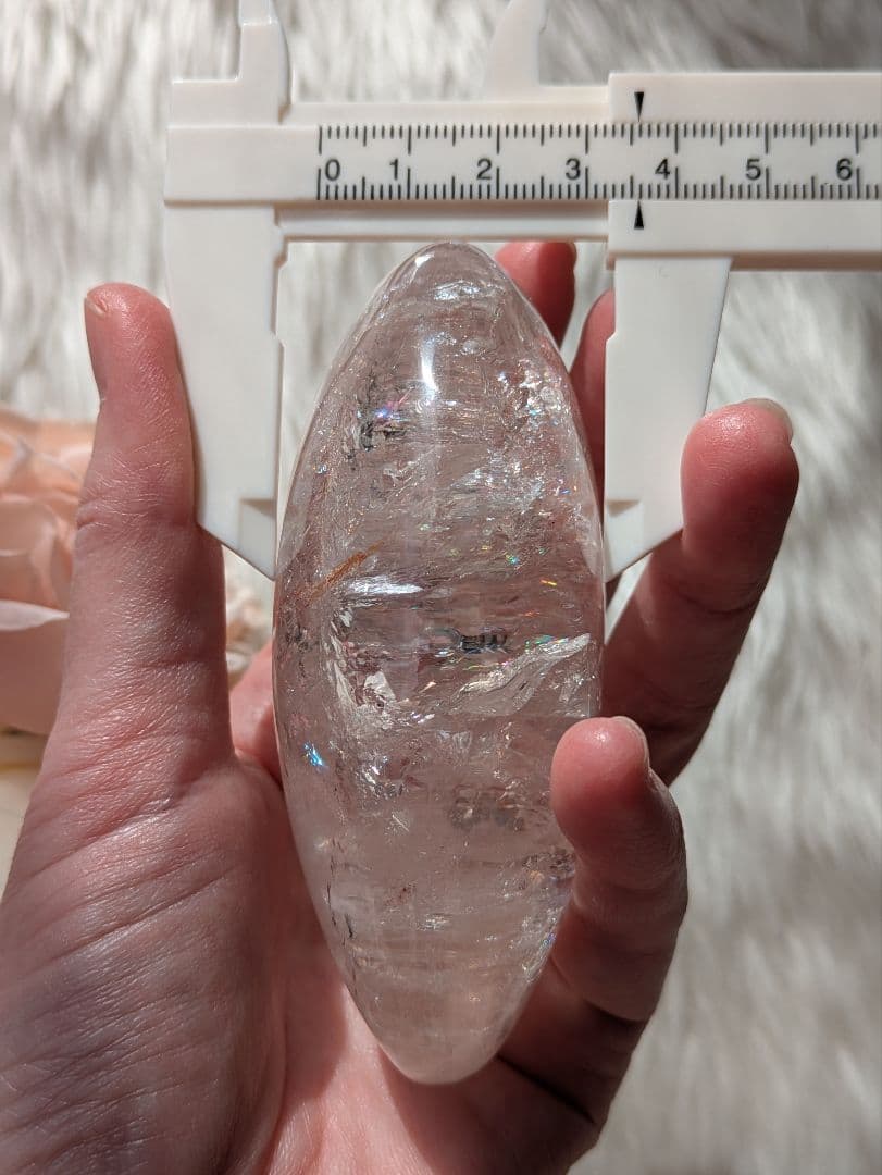 Big 283ｇ 高品質♡ピンクアゼツライト（通称） ピンククォーツ♡ パーム