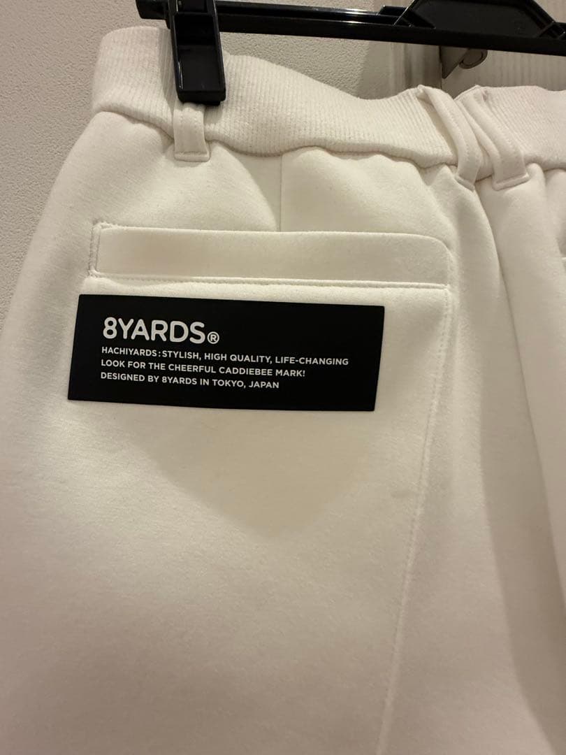 8YARDS TASKER TROUSERS ホワイト　超美品