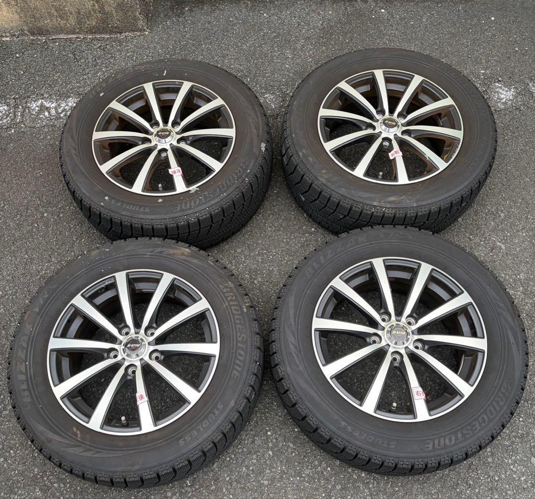 専用ページ【ホイール美品】JP STYLE 16 215/60R16 4本セット