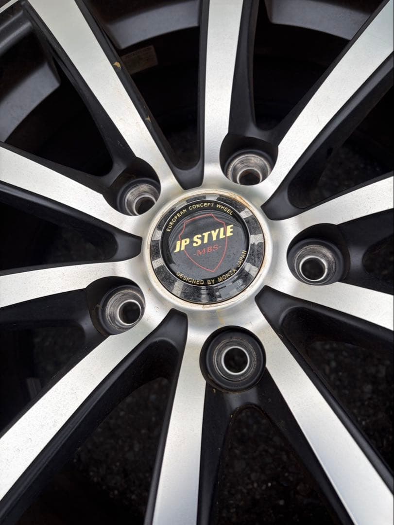 専用ページ【ホイール美品】JP STYLE 16 215/60R16 4本セット