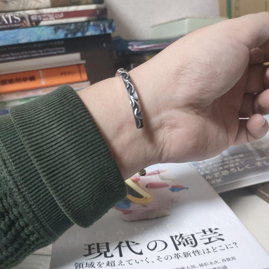 AQUA FORTIS アクアフォルティス バングル ブラックジルコニア 925