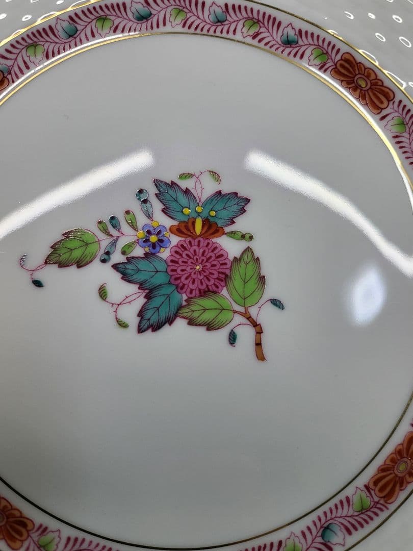 ヘレンド アポニーフラワー サラダ デザート デザート プレート 皿②