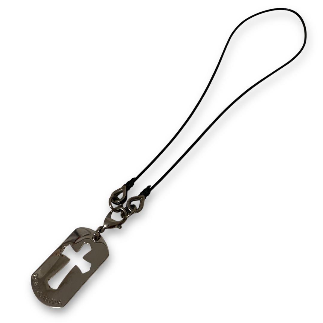 アクセサリー DOLCE & GABBANA cross dog tag necklace