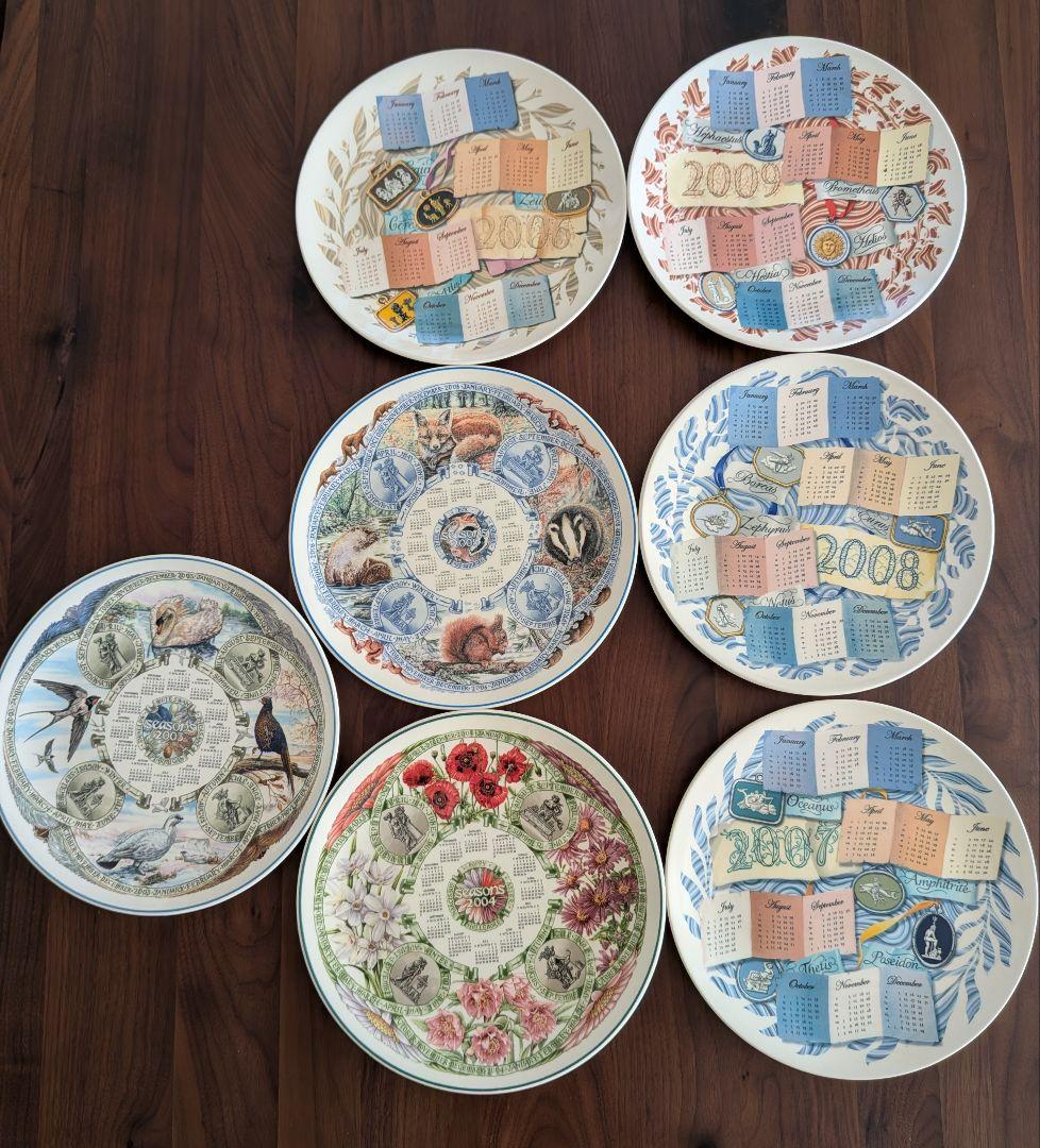 カレンダープレート（2003〜2009）7枚セット※単品購入可能