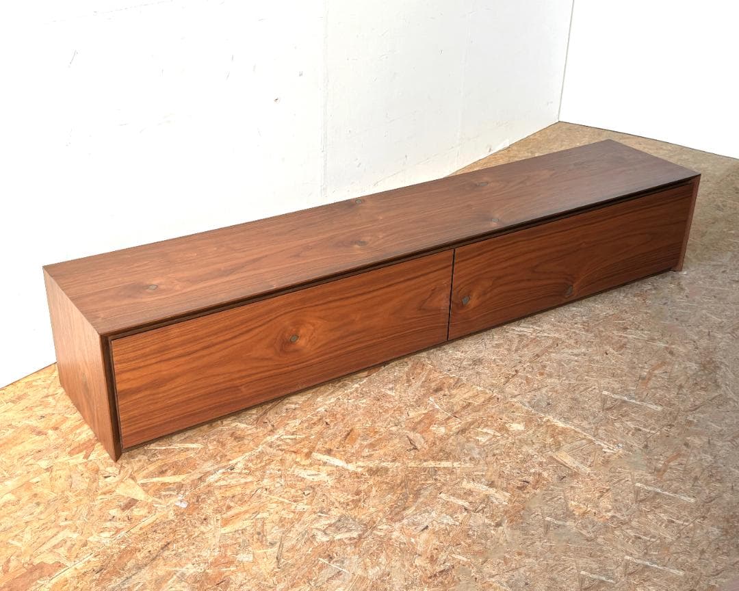 国産 NIPPONAIRE「RAICHO」ウォールナット材 テレビボード 幅2m